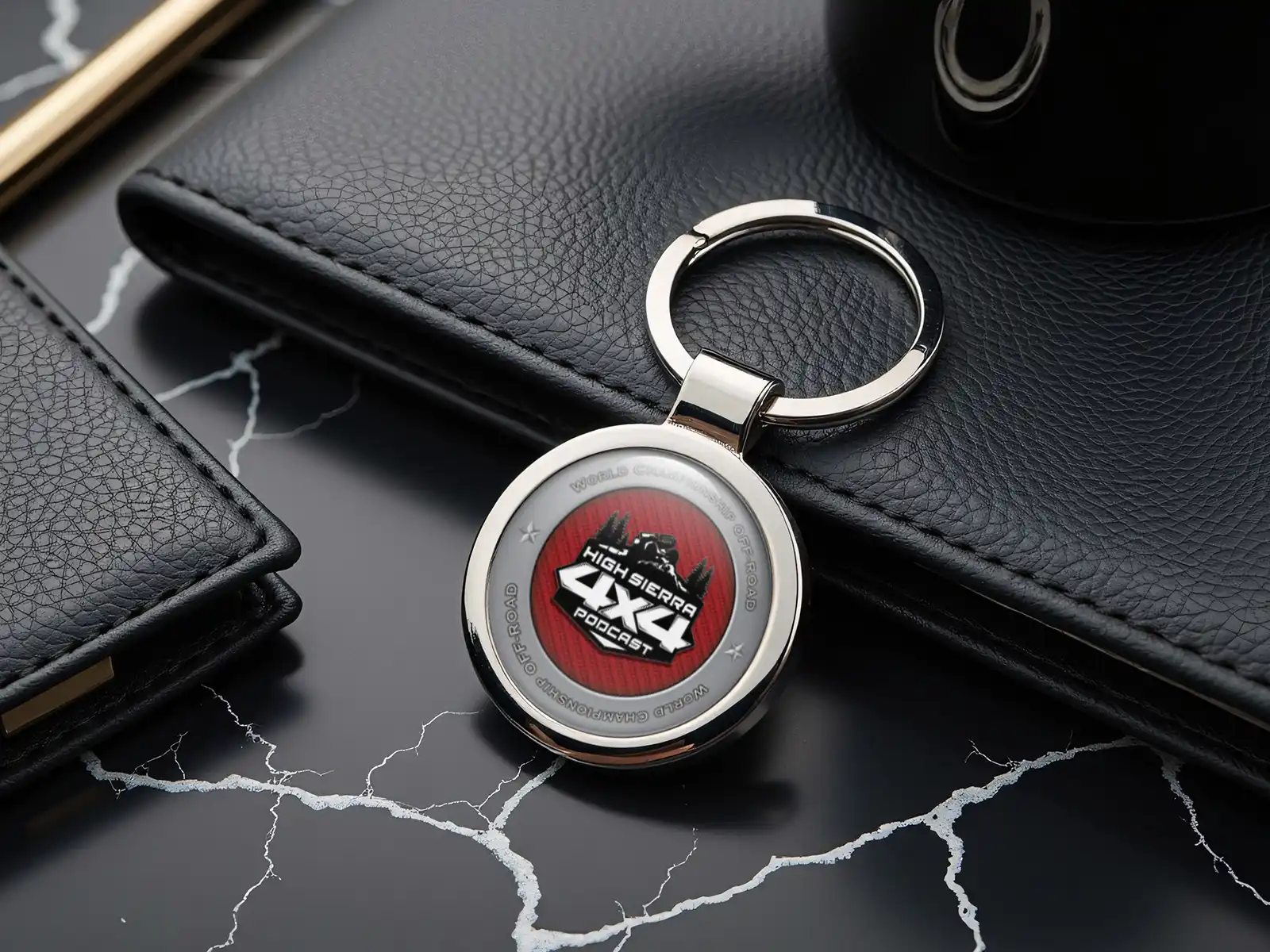 Personalized Key Fob Custom Photo Domed